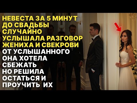 Видео: Невеста подслушала разговор жениха и свекрови и решила их проучить