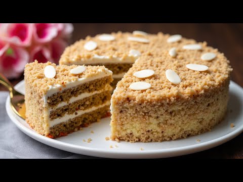 Видео: Полезный овсяный пирог — без муки, без сахара и без выпечки!