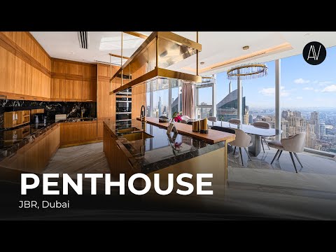 Видео: Королевский пентхаус в самом сердце Dubai Marina