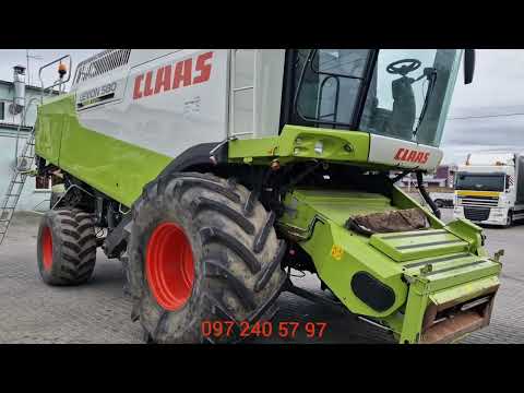 Видео: Claas Lexion 580 у майже заводському стані