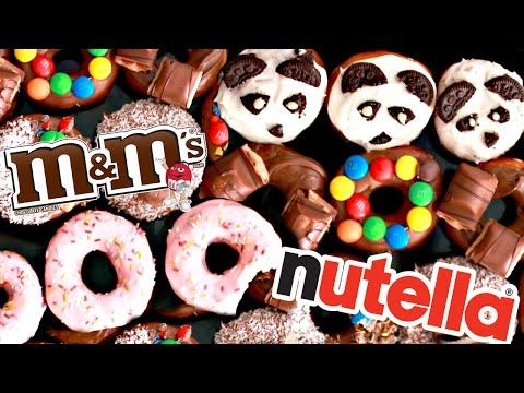 Видео: ГОТОВИМ DONUTS ПОНЧИКИ БАУНТИ, M&M'S, KINDER BUENO, NUTELLA | SWEET HOME