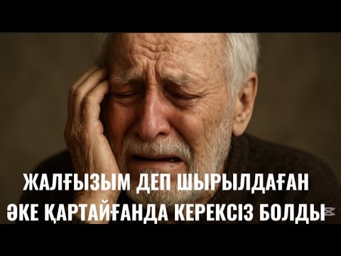 Видео: ЖАЛҒЫЗДЫҢ ҚЫЗЫҒЫН КӨРЕМІН ДЕГЕН ҚАРТ ӘКЕ КӨЗІНЕ ЖАС АЛДЫ...#ӘСЕРЛІ ӘҢГІМЕ