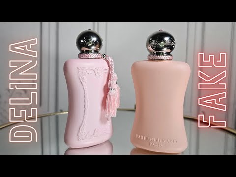 Видео: Как отличить подделку аромата Delina?! Сравниваю оригинал и копию Parfums de Marly.