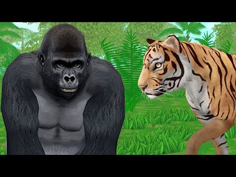 Видео: ГОРИЛЛА и ПАНТЕРА новые БОССЫ в ОБНОВЛЕНИИ WILDCRAFT