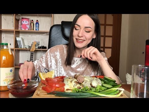 Видео: MUKBANG | Купаты, колбаски с сыром (не сдала на права?) Sausages with cheese | не ASMR