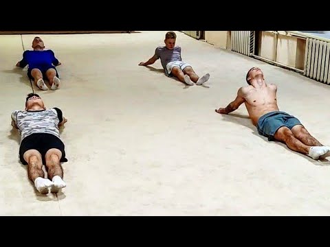 Видео: Гимнасты пробуют йогу: профилактика боли в спине