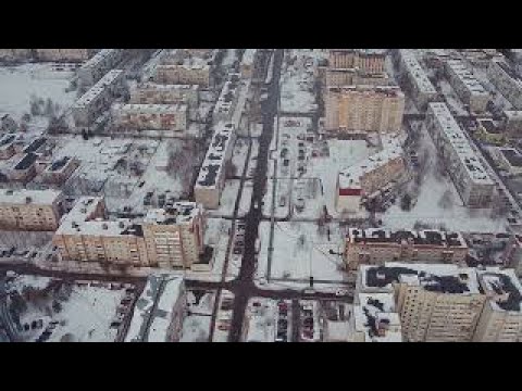 Видео: SJRC F11s 4K pro полет над городом.(4K)