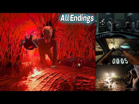 Видео: Все концовки «Последних испытаний» | Второй сезон