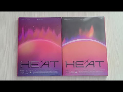 Видео: Распаковка альбома (G)I-Dle / Unboxing album (G)I-Dle HEAT (BLAZE & FLARE Ver.)