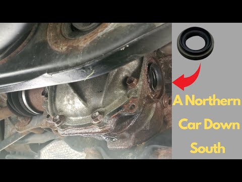 Видео: Сальник заднего моста Lexus RX330