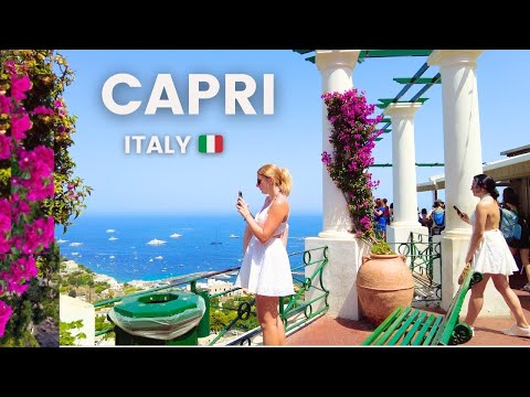Видео: 4K Капри, Италия Лето 2023 🇮🇹 Пешеходная экскурсия по городу Капри 🍋