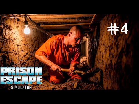 Видео: Ищу север... Prison Escape Simulator: Dig Out (Прохождение #4)