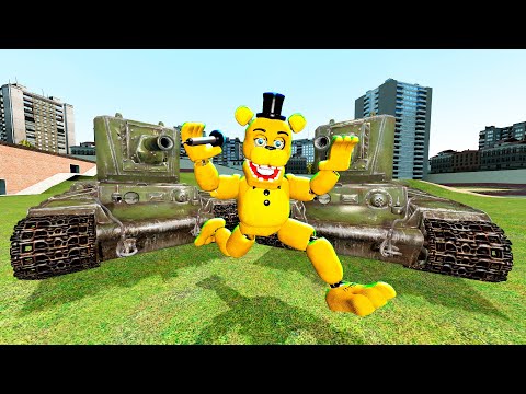 Видео: УБЕГИ ОТ ТАНКА ЕСЛИ СМОЖЕШЬ ВЕСЕЛЬЕ И УГАР В Garry's Mod