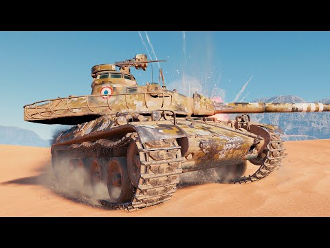 Видео: AMX 30 B • Невезуч и удачлив в одном бою World of Tanks