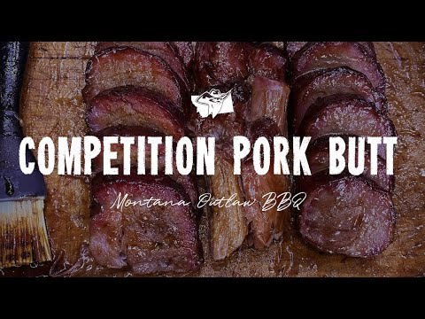 Видео: Свиной окорок для соревнований | Montana Outlaw BBQ