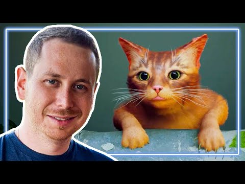 Видео: ЗООЛОГ оценивает КОТА в Stray | Реакция Профи