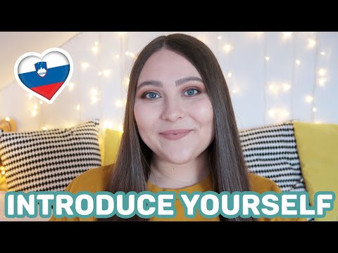 Видео: Как представиться на словенском языке | Учите словенский с Сандрой