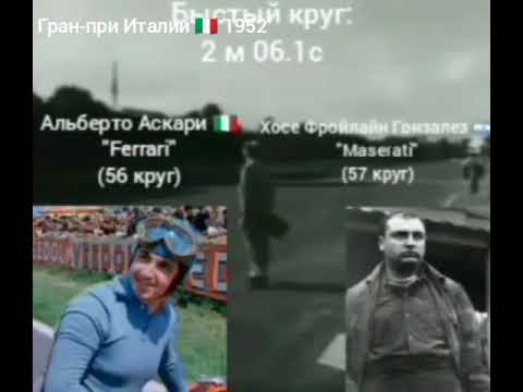 Видео: Обзоры гран-при Италии 🇮🇹 1952-1954 годы