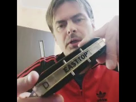 Видео: Низкая хроматическая гармошка Easttop Forerunner (D). Пример звучания и игры в блюзовом контексте.