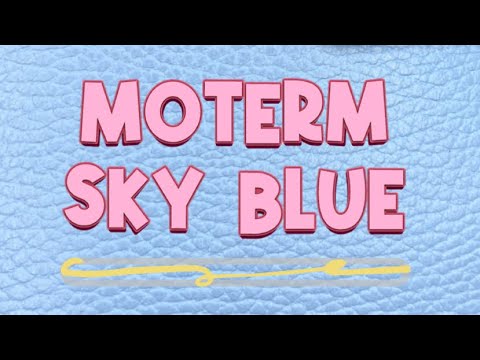 Видео: Распаковка обложки Moterm a6+ Sky Blue ☁️ 🩵Сравнение с Moterm Pebbled Cream 🤍