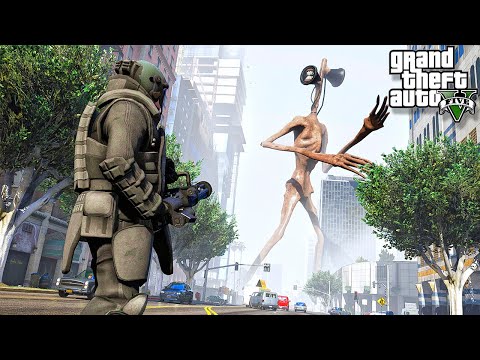 Видео: СИРЕНОГОЛОВЫЙ ВЫРВАЛСЯ ИЗ ЛАБОРАТОРИИ ГТА 5! ОХОТА НА СИРЕНОГОЛОВОГО ОБЗОР МОДА В GTA 5! ГТА 5 МОДЫ