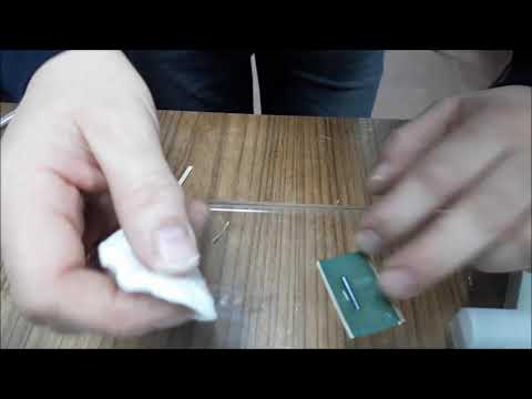 Видео: замена шлейфов матрицы Samsung 46