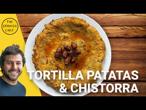 Видео: Испанский картофельный омлет с чисторрой