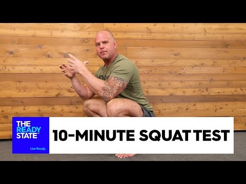 Видео: 10-минутный тест приседаний