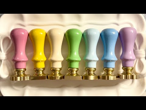 Видео: [HAUL] Новые штампы и ручки сургучной печати
