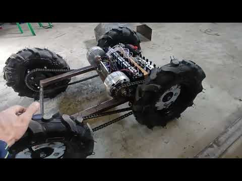 Видео: Газонокосилка на радиоуправлении. Часть 2.