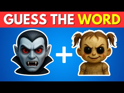 Видео: Угадай жуткое слово ХЭЛЛОУИНА по эмодзи 🎃 💀 Quizzy Paws