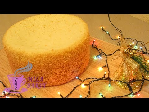 Видео: Воздушный бисквит в кастрюле БЕЗ духовки 🎄 Новогодний рецепт 🎄 Sponge Cake Without Oven