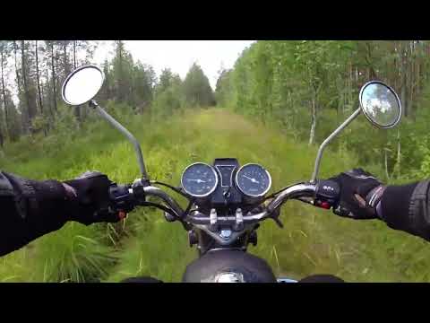 Видео: Мопед Альфа выбираюсь из болота. Мопед Альфа эндуро. a trip to the lake, wilderness in Russia