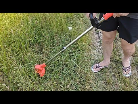 Видео: міні-тример газонокосарка 🤣