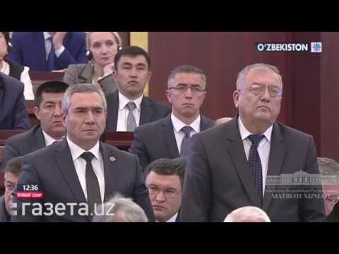 Видео: Шавкат Мирзиёев обвинил экс-главу МВД Адхама Ахмедбаева в предательстве
