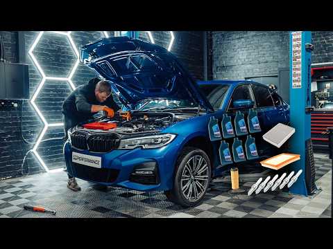Видео: КАК ОБСЛУЖИВАТЬ ДВИГАТЕЛЬ BMW B48 (BMW G20 330e)