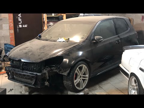 Видео: ГОЛЬФ ПОЧТИ ГОТОВ! УСТАНОВКА НОВОГО МОТОРА И ТУРБИНЫ!