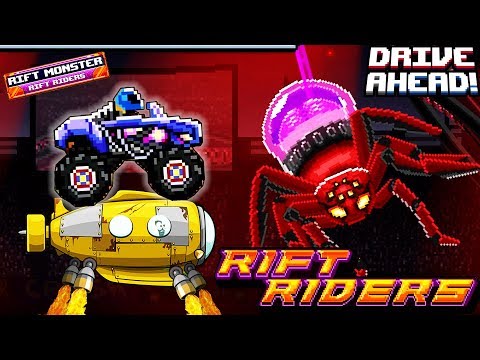 Видео: Drive Ahead Rift Riders #2 - Монстры из Ущелья режим не для слабаков, БОСС ПАУК прохождение игры.