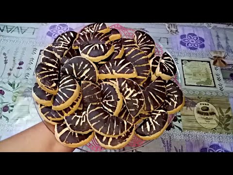 Видео: ПЕЧЕНЬЕ ЗЕБРА В ШОКОЛАДНОЙ ГЛАЗУРИ
