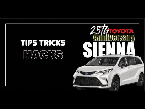 Видео: Советы и полезные функции для Toyota Sienna 2021–2025 годов
