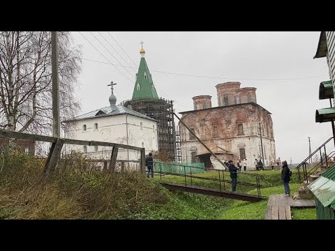 Видео: Из Северодвинска в Матигоры Холмогоры,Ломоносово  История Севера