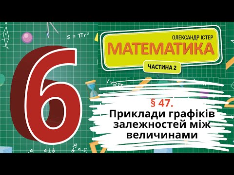 Видео: § 47. Приклади графіків залежностей між величинами