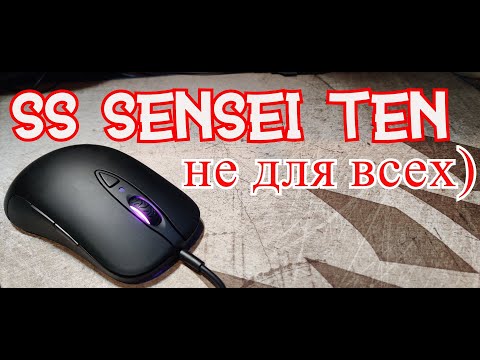 Видео: Обзор STEELSERIES SENSEI TEN (НЕ ДЛЯ ВСЕХ)