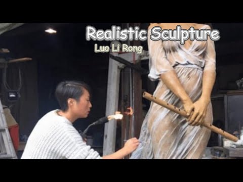 Видео: Реалистичная скульптура, Ло Ли Жун.