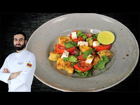 Видео: Салат с хрустящими баклажанами #салат #салатсбаклажаном #баклажан