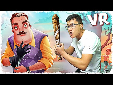 Видео: Сәлем көршіден қашу оңай емес екен 🥶 (Hello Neighbor VR) #4