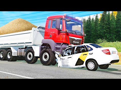 Видео: ПОСЛЕДНИЙ РЕЙС ТАКСИСТА - ВЫЛЕТЕЛ НА ВСТРЕЧКУ а ТАМ ФУРА - Beamng Drive