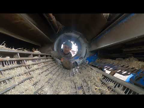 Видео: Замена молотильного барабана Енисея 1200