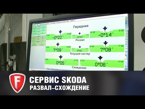 Видео: Развал-схождение – регулировка угла установки колес у официального дилера