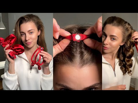 Видео: Как закручивать волосы на бигуди jillas compact? Способ 1 #jillas